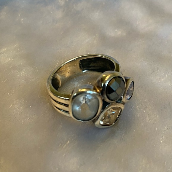 Silpada Jewelry Silpada Sterling Silver Cz Hematite Quartz Wine